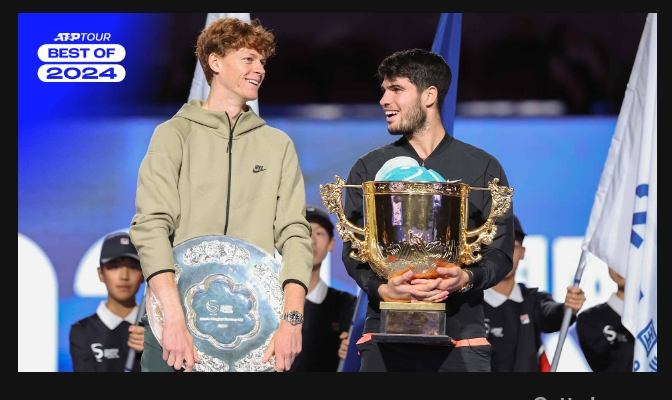 Best of 2024: Which Sinner-Alcaraz clash was best ATP match of the year full details below 👇