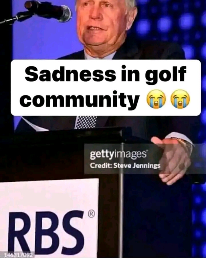 Very Sad 😓5 Minutes Ago With Heavy Sadness In Golf Community As Jack Nicklaus A Prominent Golfer Has Been Officially confirmed