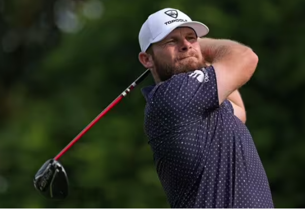 Tyrrell Hatton loses his rag again in foul-mouthed PGA Championship footage.