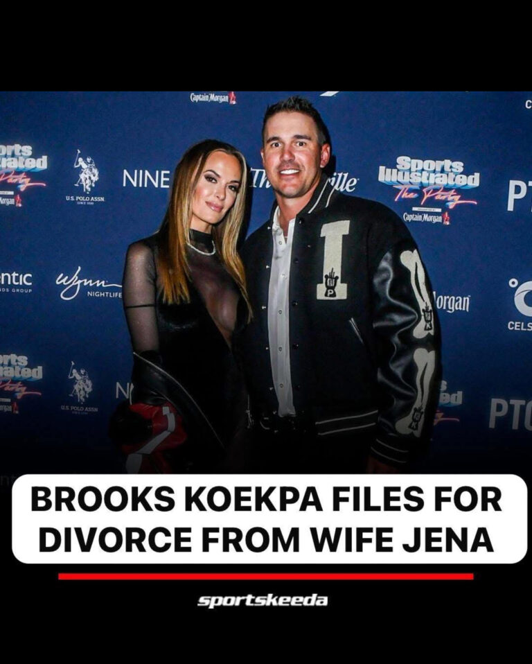 LIV Golf Pro Brook Koepka Files  for Divorce With wife Jena Sims Over Cheating Scandal