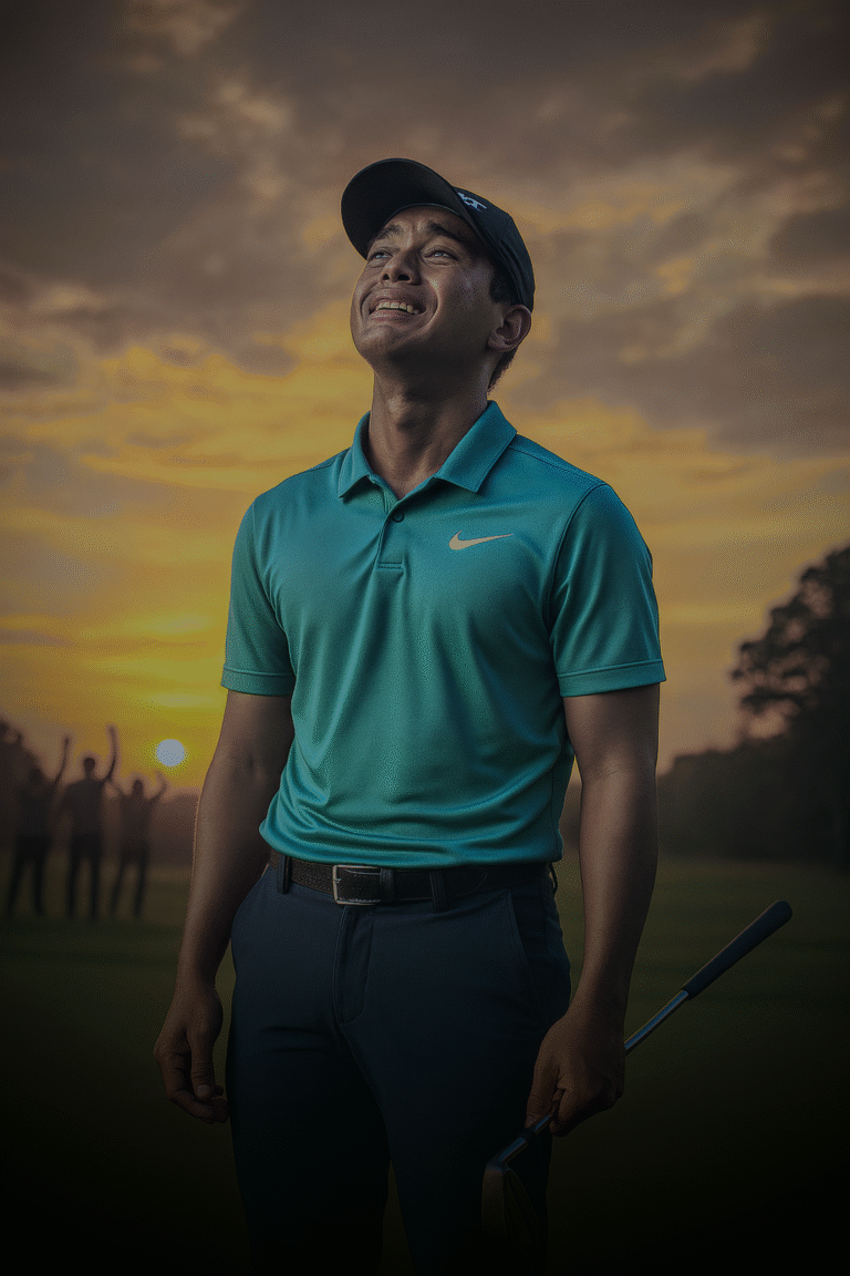 Golfer Rizq Adam Rohizam Remains Strong Contender for the Asia-Pacific Amateur Championship