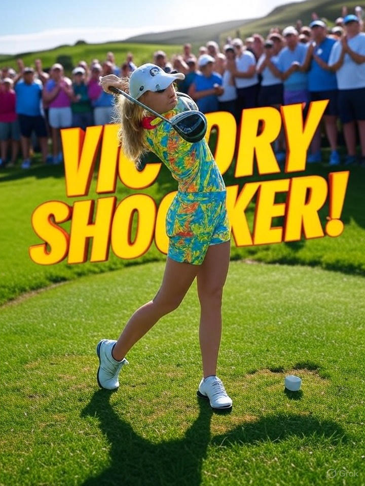🚨 BREAKING GOLF NEWS! 🚨 Rising star Lottie Woad has stunned the golf world with a six-shot victory at the 2025 KPMG Women’s Irish Open, marking her maiden Ladies European Tour title! 🏆
