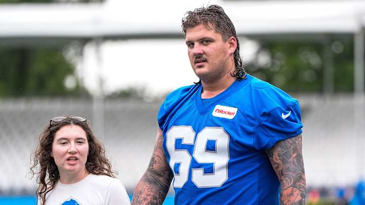 Tate Ratledge Loses Starting Center Job, Still Expected to Start for Detroit Lions