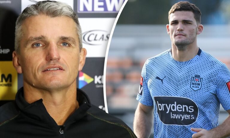 ESPN CONFIRMED: In a stunning turn of events that has left fans across the desert buzzing with emotion,Penrith Panthers Head Coach Ivan Cleary has officially announced that star Scrum half Nathan Cleary will be the new….see more