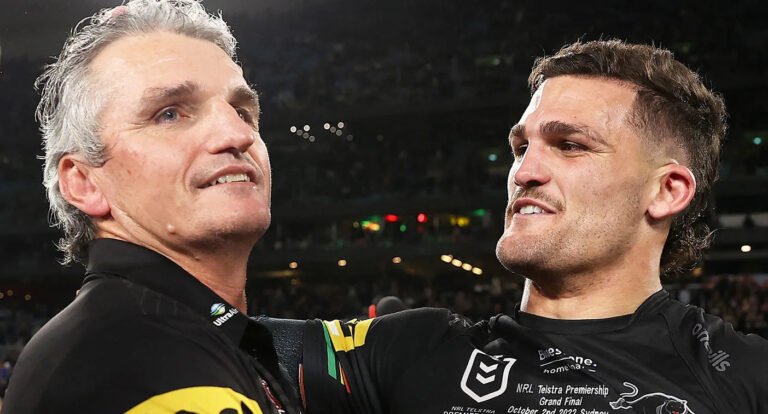 DEAL ACCEPTED: Penrith Penthers and National Rugby League NRL Community are overjoyed as head coach Ivan Cleary makes announcement of making halfback Nathan Cleary the.….see more