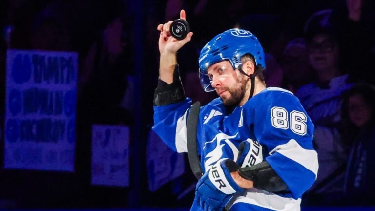 TOUCH DOWN FEW MINUTES AGO: Tampa Bay Lightning Star right wing Nikita Kucherov Has Been Banded from sports Activities by (NHL) Officials After He Tested Positive for……. VIEW MORE