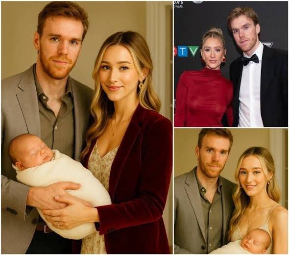 GOOD NEWS: Edmonton oilers Star Connor McDavid and his Wife: Lauren Kyle Happily celebrate the Arrival of their new……view more