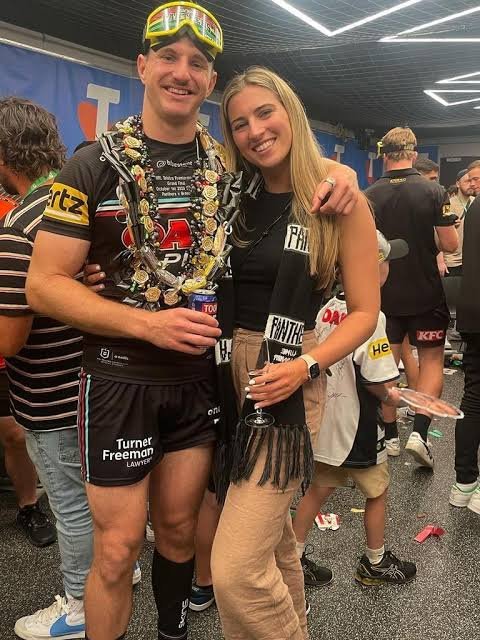 SHOCKING ANNOUNCEMENT: In the wake of a deeply personal announcement from Penrith panthers football Goalkeeper Luke Garner and his Girlfriend Ash More recently shared news regarding their personal circumstances, prompting a wave of empathy and encouragement from across the National Rugby League NRL. In a brief statement, the couple thanked supporters for their kindness and asked for privacy as they…..see more.