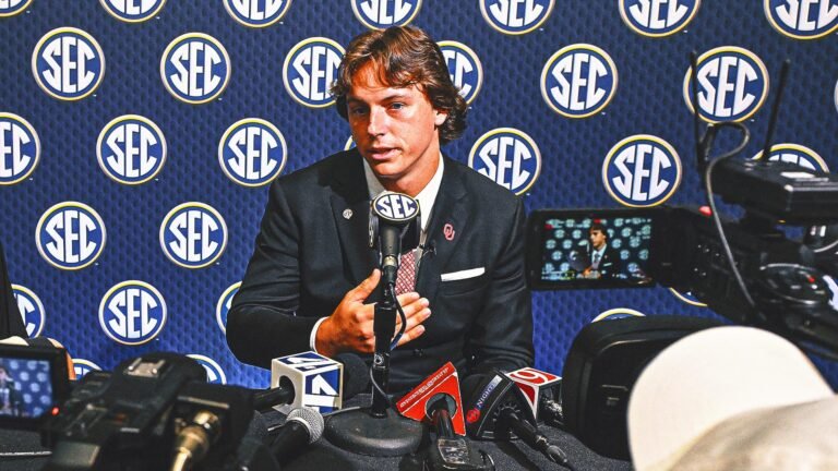 JUST TOUCH DOWN: Oklahoma Sooners National Collegiate Athletic Association (NCAA) QB John Mateer whom involved in media, including launching his own podcast, Sent a Shocking message to Sooners head coach Brent Venables and the Entire National Collegiate Athletic Association (NCAA) with a major Announcement concerning his………