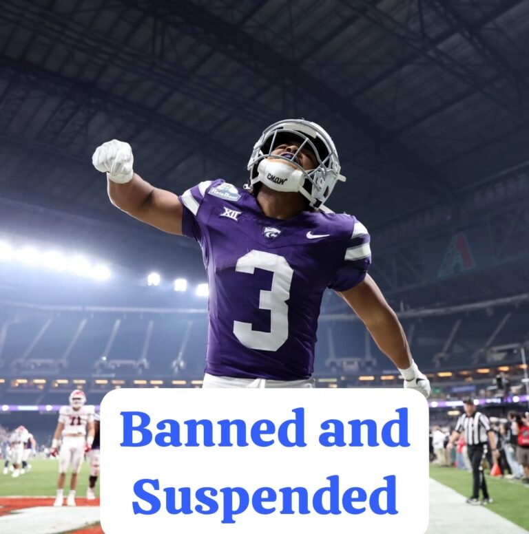 𝐁𝐎𝐌𝐁𝐒𝐇𝐄𝐋𝐋 𝐀𝐍𝐍𝐎𝐔𝐍𝐂𝐄𝐌𝐄𝐍𝐓: 𝐊𝐚𝐧𝐬𝐚𝐬 𝐒𝐭𝐚𝐭𝐞 𝐖𝐢𝐥𝐝𝐜𝐚𝐭𝐬 𝐅𝐨𝐨𝐭𝐛𝐚𝐥𝐥 𝐒𝐚𝐟𝐞𝐭𝐲 𝐕𝐉 𝐏𝐚𝐲𝐧𝐞 𝐡𝐚𝐬 𝐛𝐞𝐞𝐧 𝐛𝐚𝐧𝐧𝐞𝐝 𝐚𝐧𝐝 𝐬𝐮𝐬𝐩𝐞𝐧𝐝𝐞𝐝 𝐟𝐫𝐨𝐦 𝐬𝐩𝐨𝐫𝐭 𝐚𝐬 𝐬𝐡𝐞 𝐰𝐚𝐬 𝐭𝐞𝐬𝐭𝐞𝐝 𝐩𝐨𝐬𝐢𝐭𝐢𝐯𝐞 𝐨𝐟….. 𝐬𝐞𝐞 𝐦𝐨𝐫𝐞