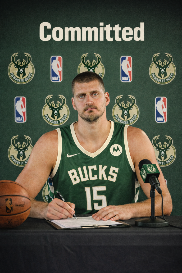 𝐃𝐄𝐀𝐋 𝐃𝐎𝐍𝐄: 𝐃𝐞𝐧𝐯𝐞𝐫 𝐍𝐮𝐠𝐠𝐞𝐭𝐬 𝐜𝐞𝐧𝐭𝐞𝐫 𝐍𝐢𝐤𝐨𝐥𝐚 𝐉𝐨𝐤𝐢ć 𝐡𝐚𝐬 𝐨𝐟𝐟𝐢𝐜𝐢𝐚𝐥𝐥𝐲 𝐬𝐢𝐠𝐧𝐞𝐝 𝐚 𝐬𝐭𝐮𝐧𝐧𝐢𝐧𝐠 𝐭𝐡𝐫𝐞𝐞-𝐲𝐞𝐚𝐫 𝐜𝐨𝐧𝐭𝐫𝐚𝐜𝐭 𝐝𝐞𝐚𝐥 𝐰𝐢𝐭𝐡 𝐭𝐡𝐞 𝐌𝐢𝐥𝐰𝐚𝐮𝐤𝐞𝐞 𝐁𝐮𝐜𝐤𝐬, 𝐫𝐞𝐩𝐨𝐫𝐭𝐞𝐝𝐥𝐲 𝐰𝐨𝐫𝐭𝐡 𝐚𝐧 𝐚𝐬𝐭𝐨𝐧𝐢𝐬𝐡𝐢𝐧𝐠 $𝟑𝟎𝟗.𝟕 𝐦𝐢𝐥𝐥𝐢𝐨𝐧, 𝐦𝐚𝐫𝐤𝐢𝐧𝐠 𝐚 𝐛𝐥𝐨𝐜𝐤𝐛𝐮𝐬𝐭𝐞𝐫 𝐦𝐨𝐯𝐞 𝐭𝐡𝐚𝐭 𝐫𝐞𝐬𝐡𝐚𝐩𝐞𝐬 𝐭𝐡𝐞 𝐍𝐁𝐀 𝐥𝐚𝐧𝐝𝐬𝐜𝐚𝐩𝐞 𝐚𝐧𝐝 𝐞𝐬𝐭𝐚𝐛𝐥𝐢𝐬𝐡𝐞𝐬 𝐡𝐢𝐦 𝐚𝐬 𝐭𝐡𝐞𝐢𝐫 𝐧𝐞𝐰…𝐑𝐄𝐀𝐃 𝐌𝐎𝐑𝐄